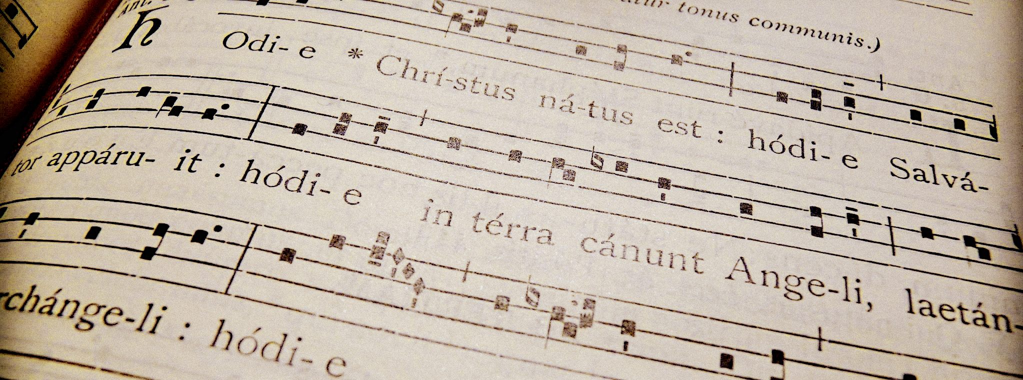 Some thoughts on liturgical music