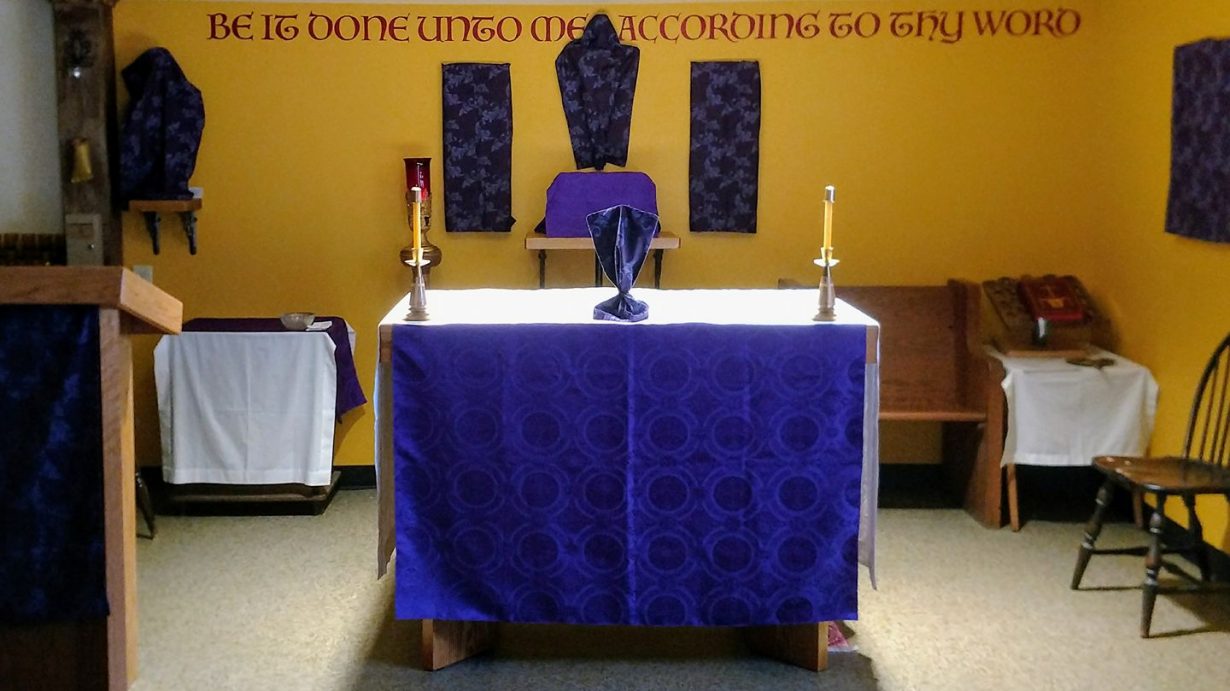 Why Are the Statues Covered? WCU Catholic Campus Ministry