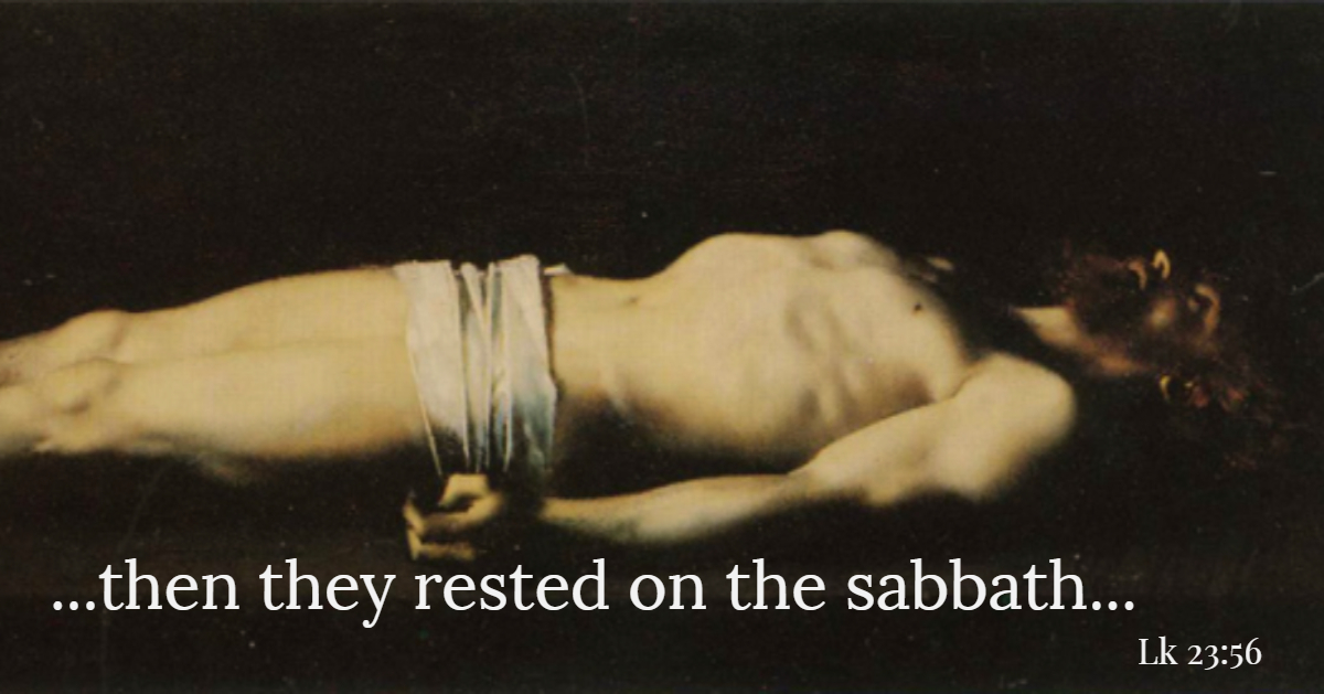 Entering Into Christ’s Sabbath