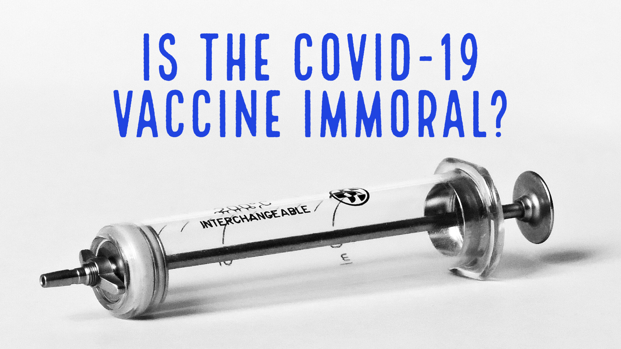Is it Immoral to Receive Covid-19 Vaccines?